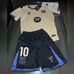 Lamine Yamal #10 Barcelona 2025-2026 Kobe Edition Youth Kids Kit ⚽️🥅🔥